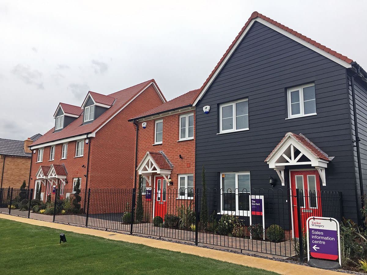 Show homes open for business at New Garden Suburb in Maldon, Essex