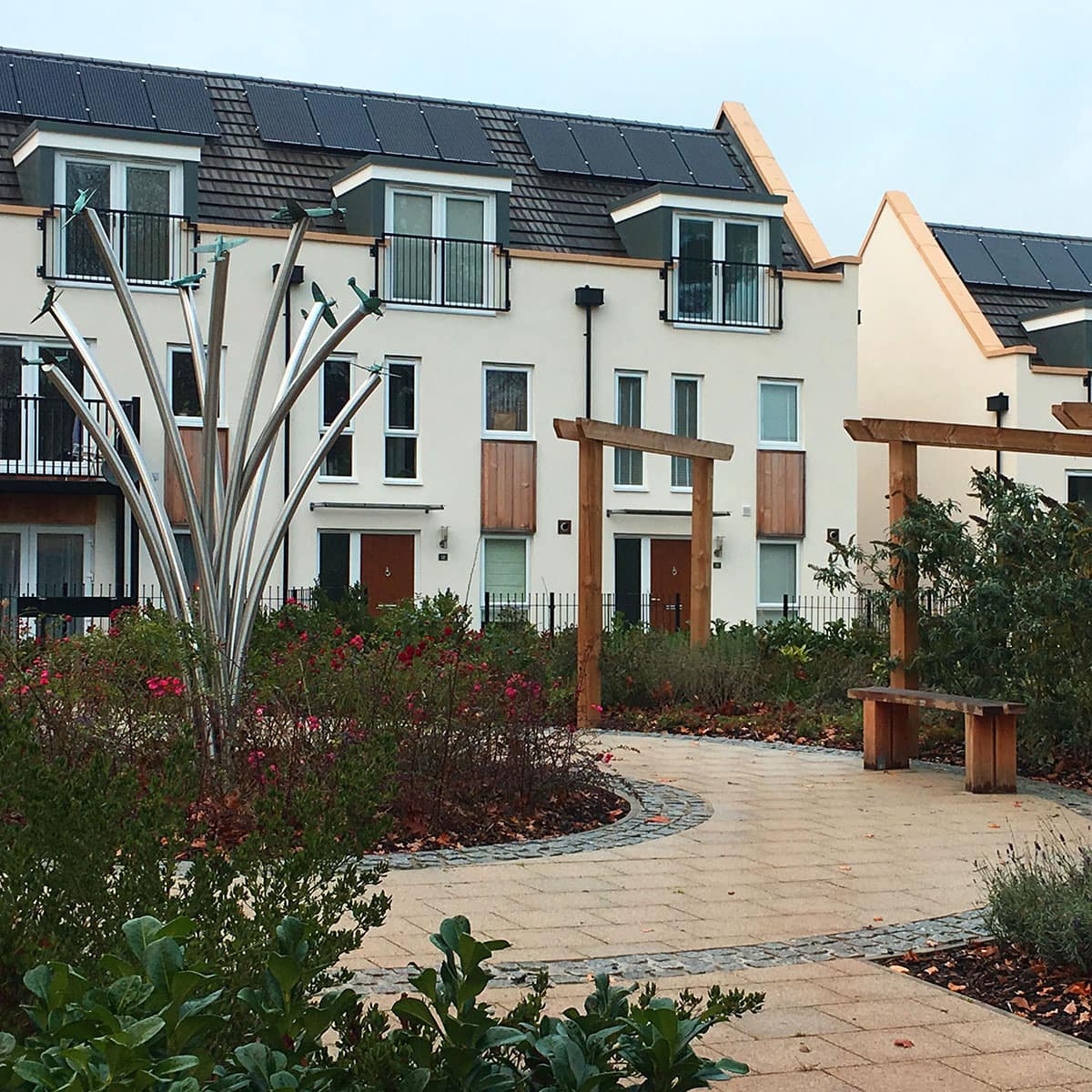 Commemorative Garden marks the end of 10 years at The Parks, Bracknell