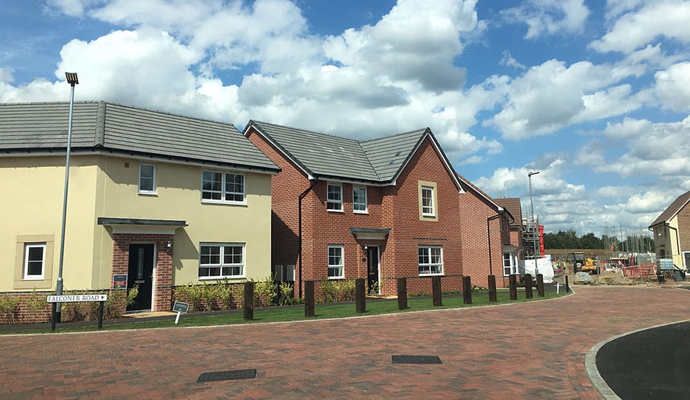 First homes completed at Red Lodge, Suffolk CSA environmental